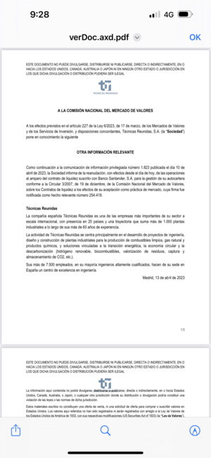El emperador (Técnicas Reunidas) está desnudo.