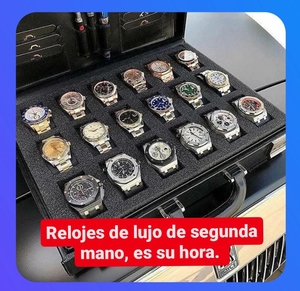 Relojes de lujo de segunda mano, es su hora.