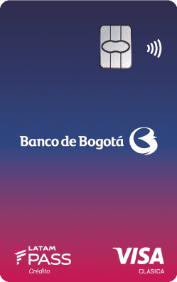 Tarjeta LATAM Pass de Banco de Bogotá y LATAM