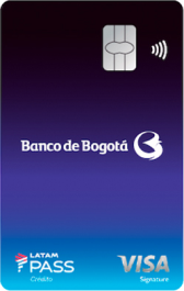 Tarjeta LATAM Pass de Banco de Bogotá y LATAM