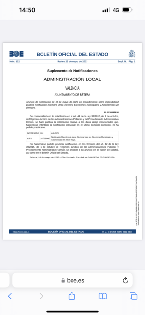 Elecciones generales e incertidumbre.