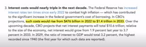 INTERESES: La palabra que arruinó la economía de los EEUU