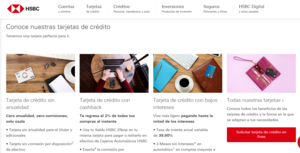 ¿Cómo obtener las tarjetas HSBC?