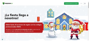Freedom24: Promoción de 1 a 20 acciones de regalo