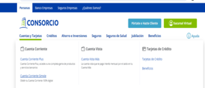 Cuenta digital Simple del banco Consorcio