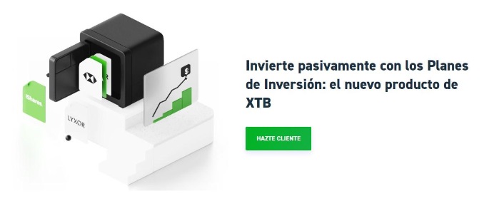 Planes de inversión con XTB
