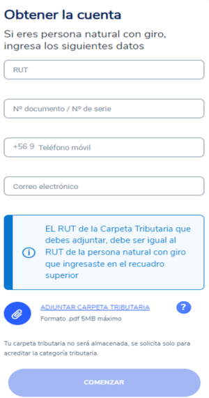 ¿Cómo obtener la cuenta Fan Emprende?