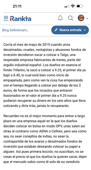 Taxation without representation is tyranny: OPV de Puig