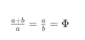 Vzorec Fibonacciho zlatého čísla
