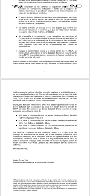La OPA de nunca acabar de BBVA