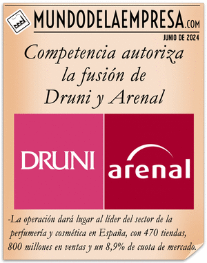 Competencia autoriza la fusión de las perfumerías Arenal y Druni (junio de 2024)