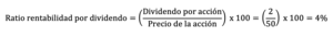 Cómo calcular y entender el ratio de rentabilidad por dividendo