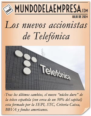 Los últimos cambios accionariales en Telefónica (julio de 2024) - NOTICIAS MDE
