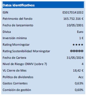 Mejores fondos Santalucía AM de renta variable