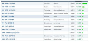 Victoria por goleada de Trump y las inversiones (III). Análisis técnico.