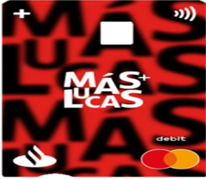 Tarjetas de débito Santander