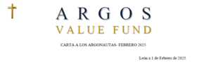 Carta del ARGOS Febrero 2025