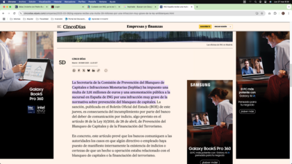 Sancionados en BOE