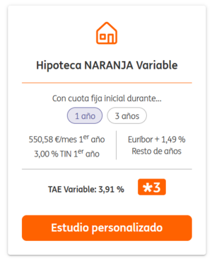 Hipoteca Naranja Variable ING: Condiciones 2025 [Review completa]