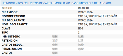 Captura datos fiscales renta 2024