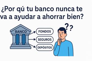 ¿Por qué tu banco nunca te va a ayudar a ahorrar bien?