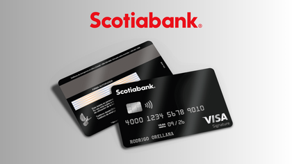imagen de la tarjeta visa signature scotiabank