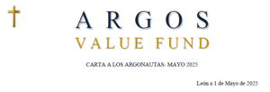 Carta del ARGOS Mayo 2025