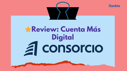 Review Cuenta Más Digital de Banco Consorcio con logo oficial - análisis actualizado 2025