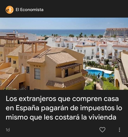 Extranjeros y vivienda