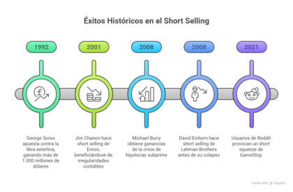 Casos históricos famosos de short selling