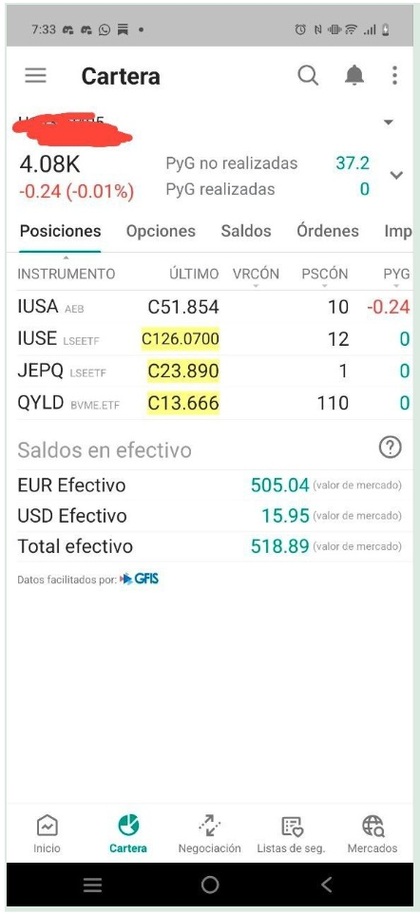 Cartera ETFs (incluye covered call) de David Leyguarda