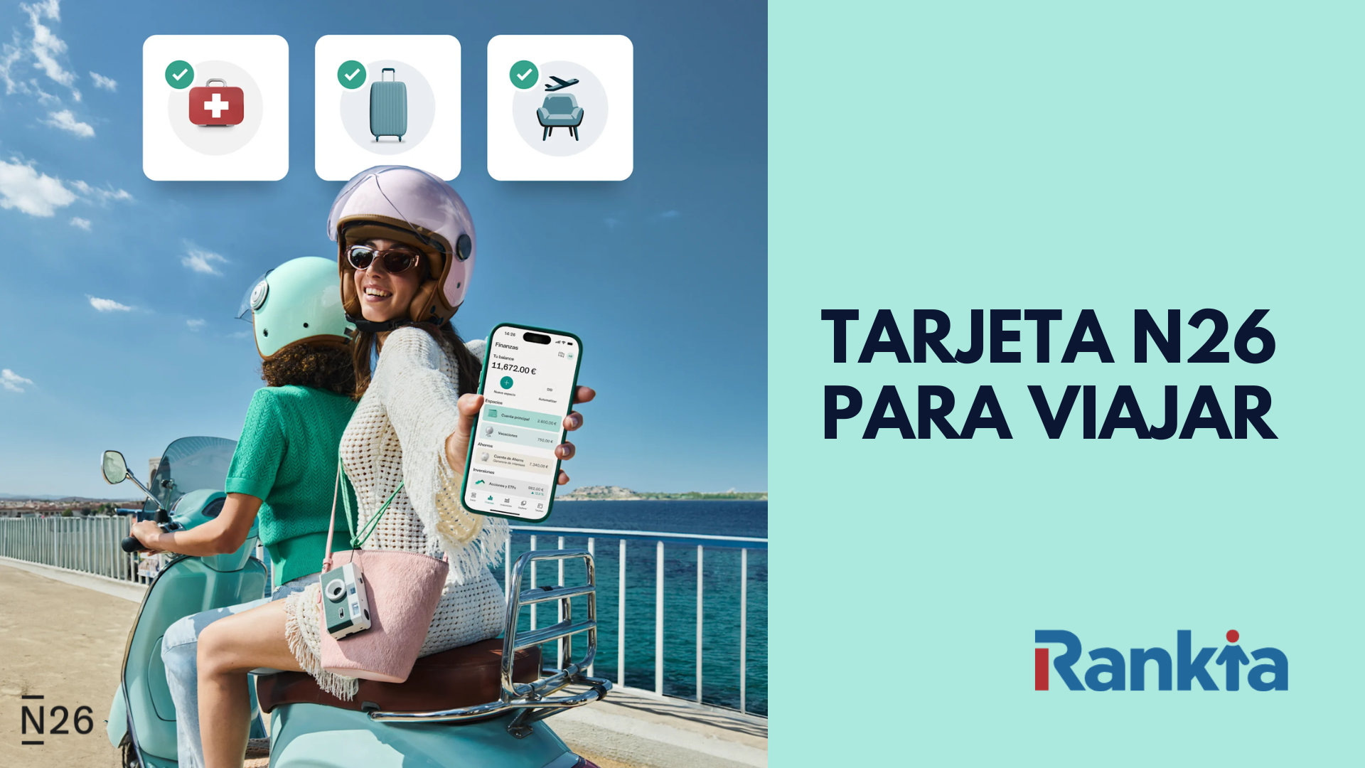 Tarjeta N26 para viajar: opiniones y análisis | Rankia