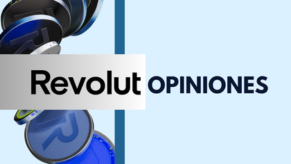 Gráfico con el título Revolut Opiniones sobre las valoraciones reales de usuarios y análisis del neobanco