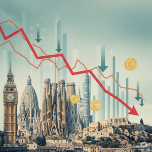 Cierre rojo en las bolsas Europeas Cierre rojo en las bolsas Europeas