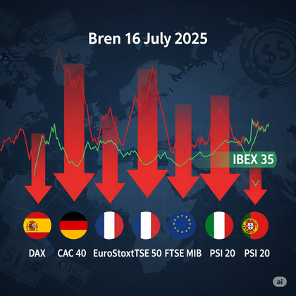 Mercados Europeos a la Baja