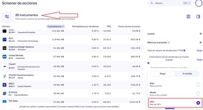 stock screener lightyear filtrar acciones crecimiento