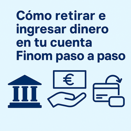 Cómo retirar e ingresar dinero en tu cuenta Finom paso a paso