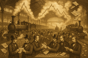 Manía de los Ferrocarriles:  Una de las Burbujas Más Famosas de la Historia