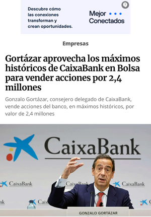 Las paradojas de las recompras de Caixabank.