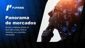 Divisas y materias primas en foco: libra al alza, AUD en máximos, oro y petróleo retroceden