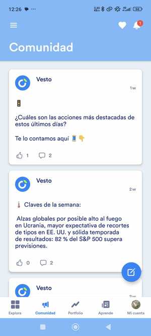 Vesto opiniones: La app que simplifica las inversiones