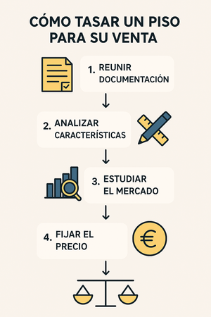 Como tasar un piso para vender correctamente [guía completa]