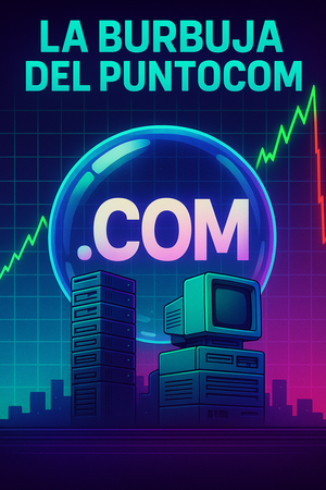 La Burbuja del Puntocom: Cuando el Sueño Digital Encendió —y Quemó— Wall Street