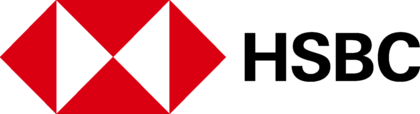 logo de hsbc color negro y rojo