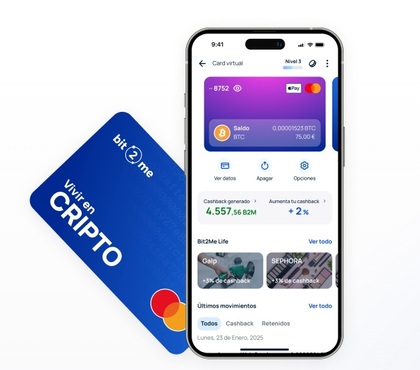 Con Bit2Me puedes pagar con criptomonedas en España