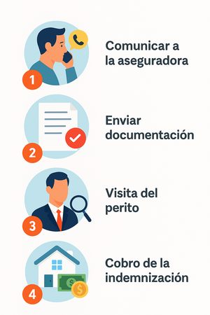 ¿Qué cubre un seguro de hogar frente a fenómenos meteorológicos?