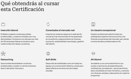Obtén el EFA con Afi Escuela de Finanzas