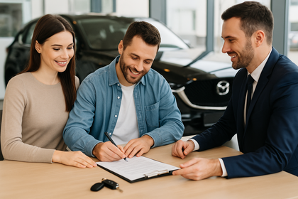 Comparación entre financiar coche en concesionario o banco