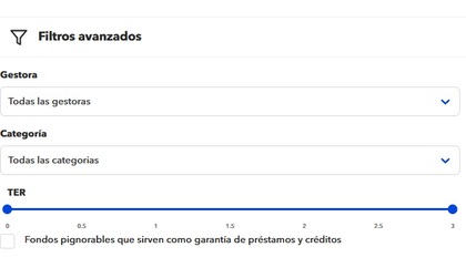 Ejemplo de filtros avanzados