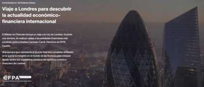 Viaja a Londres con el Máster en Finanzas de la BFS